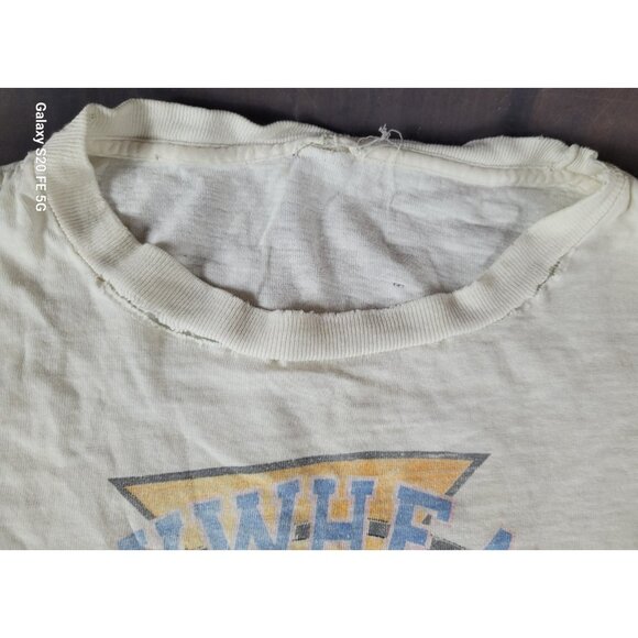 Vintage 80s Buckwheat Bodybuilding Parody Tee Size Large See Measurements - Picture 6 of 11